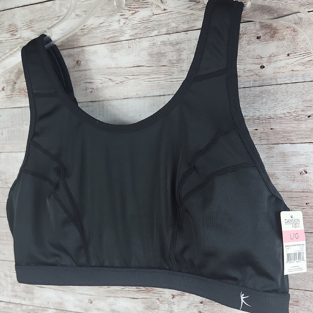 Danskin Classic Black Sports Bra - Picture 2 of 6